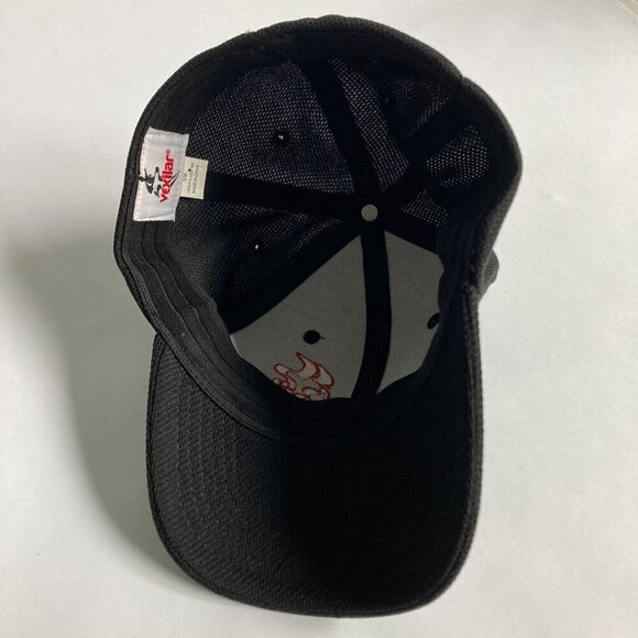 Vexilar Fitted Baseball Hat Black Cap Size S/M Ice Fishing - Picture 4 of 5